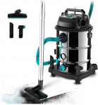 Cecotec Vacuum cleaner | Conga Rockstar Wet & Dry Steel Max Pro | Corded operating | 1600 W | 220-240 V | Silver/Black