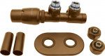 Deante thermostatic valve for bathroom radiator, left