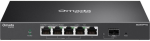 TP-Link Switch Omada Easy Managed, 5 ports 2,5G included 4 ports PoE++, 1 slot SFP+ 10G