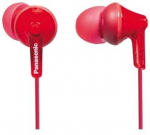 Panasonic earphones RP-HJE125E-R, red