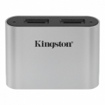 Kingston Workflow Station WFS-SDC MicroSD Card Reader with 4x USB 3.1 Type C - Silver
