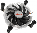 Akasa Low Profile CPU Cooler for LGA 1700 - 26.9mm Height, 35W TDP