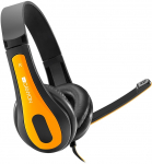 Canyon Headset HSC-1 3.5mm Klinke Mikrofon blackyellow retail
