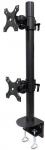 Neomounts FPMA-D960DVBLACKPLUS Monitor arm 17-49" mounting kit - for 2 LCD displays - black