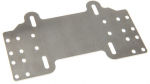Aquacomputer pump mount stainless steel for mounting on a radiator