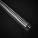 Bitspower None Chamfer PETG Link Tube 16/12mm, 100cm - Transparent