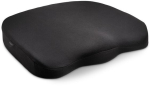 Kensington Ergonomic Memory Foam Gaming Chair Seat, Black