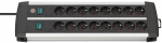Brennenstuhl Premium-Duo-Alu-Line 2x8 Socket Extension Cord 3m
