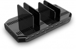 Lindy 120W 10-Port USB Charging Station for Multiple Devices