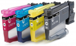 Brother LC527VAL value pack ink cartridges CMYK 1x1300+3x900 pages