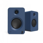 KANTO AUDIO 200W powered bookshelf speakers with HDMI ARC, USB-C, Bluetooth 5.3, matte blue, pair