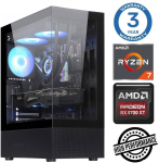 INTOP Ryzen 7 5700X 16GB 1TB SSD M.2 NVME+2TB RX6600 8GB no-OS
