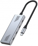 Gembird HUB USB3.2 Gen2 typ C 4xUSB-C