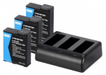 Newell charger SDC-USB-C + 3 Osmo Action batteries