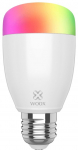 LED bulb E27, 230V, 6W, 500lm, 2700K - 6500K, CCT, RGB, smart Wi-Fi, app controllable, TUYA, WOOX