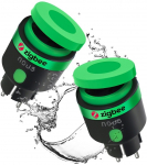 Smart sockets 2pcs. ZigBee 230Vac, 16A, hermetic IP44, with power monitor, TUYA / Smart Life