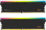 V-Color 1+1 Manta XSky RGB DDR5-6000 RAM, CL30, EXPO, 16GB Kit, black