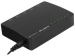 LANBERG switch DSP2-1005-12V 5-port