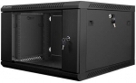 Lanberg Wall-Mounted Rack 19'' 6U 600X600mm black