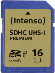 Intenso Flash-Card Premium - SDHC UHS-I - 16 GB