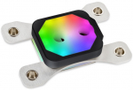 Aquacomputer cuplex kryos NEXT RGBpx black AM4/AM5 , acetal / .925 silver