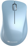 Canyon MW-11 Wireless 3-Button Optical Mouse Pixart Sensor Light Blue