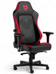 Noblechairs HERO Gaming Chair - MOUZ Edition, Black & Red PU Leather