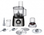 Bosch | Food Processor | MCM3401M | 800 W | Number of speeds 2 | Bowl capacity 2.3 L | Blender | Meat mincer | Black/Sta