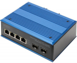 Digitus Industrial 4+2-Port Gigabit Ethernet PoE Switch