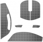 Lamzu Atlantis Mini Pro Grip Tape - Grey, Self-Adhesive, 0.4mm
