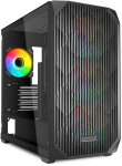 Sharkoon MK3 RGB Micro-ATX Case 1xGlass Black
