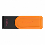 Kingston 256GB DataTraveler Exodia S USB 3.2 Flash Drive (Black/Orange)