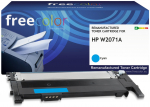 Freecolor Toner HP W2071A cyan mit chip 1000p kompatibel