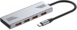 Gembird HUB USB3.2 Gen2 typ C 4xUSB-A