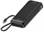 MediaRange Powerbank 20000mAh USB-C LC display Quick Charge