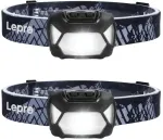 Set of 2 LEPRO 320015-2 200-lumen Battery-Powered Headlamps