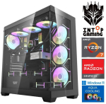 INTOP AQUA Ryzen 7 9700X 32GB DDR5 1TB SSD M.2 NVME+2TB RX9060XT 16GB WIN11
