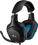 Logitech G432 Black/Blue Full-Size Wired Gaming Headset with USB & 3.5mm