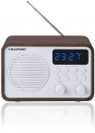 Portable radio with Bluetooth and USB BLAUPUNKT PP7BT, colour: brown wood/white