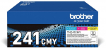 Brother TN241C/M/Y multi pack toners 1400 pages