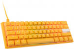 Ducky One 3 Yellow Mini 60% Gaming Keyboard, RGB LED, MX-Clear, US Layout