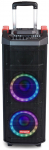 Party Trolley Speaker 600W (80W RMS) with Karaoke & Disco Lightning