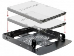 Delock Adapter HDD sled/rail 3.5 '' in the 2x2.5 ''