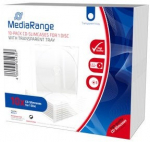 MediaRange CD-Leerh&uuml;lle schmal f&uuml;r 1 Disc 5.2mm transpa. 10x