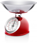 Eta Storio Kitchen Scale 5kg Red with 2L Stainless Bowl