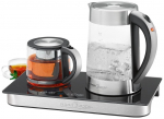 ProfiCook PC-TKS 1056 electric kettle 1.7 L Black, Stainless steel, Transparent