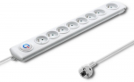 QOLTEC Surge protector 8 sockets 1.5m