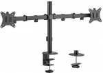 Gembird 32" Dual Monitor Desk Mount Stand, 9kg, Black, VESA Compatible MA-D2-01