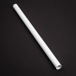 Bitspower None Chamfer Brass Hard Tubing 16mm OD, 300mm - White