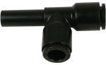 Plugin L-plug fitting 8mm black
